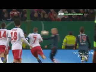 Гамбург - Бавария 0:5 видео